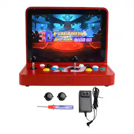 Pandora 3D Arcade Game Console - 17" HD Screen with 23,000 Games, HDMI Output to TV, 2-4 Players, 4-Core Processor