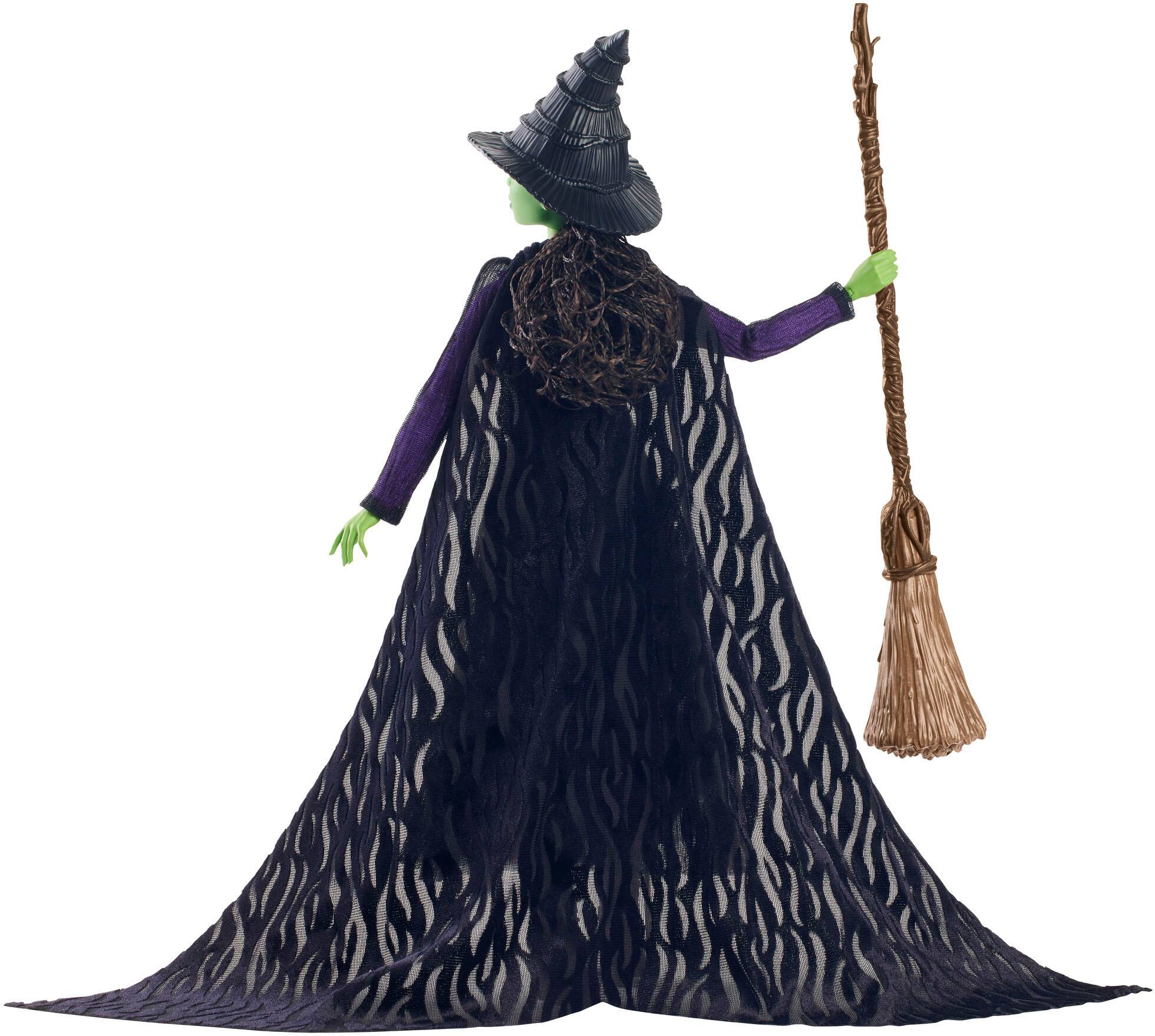 Left. Wicked - 11.4" Deluxe Elphaba Doll & Accessories.