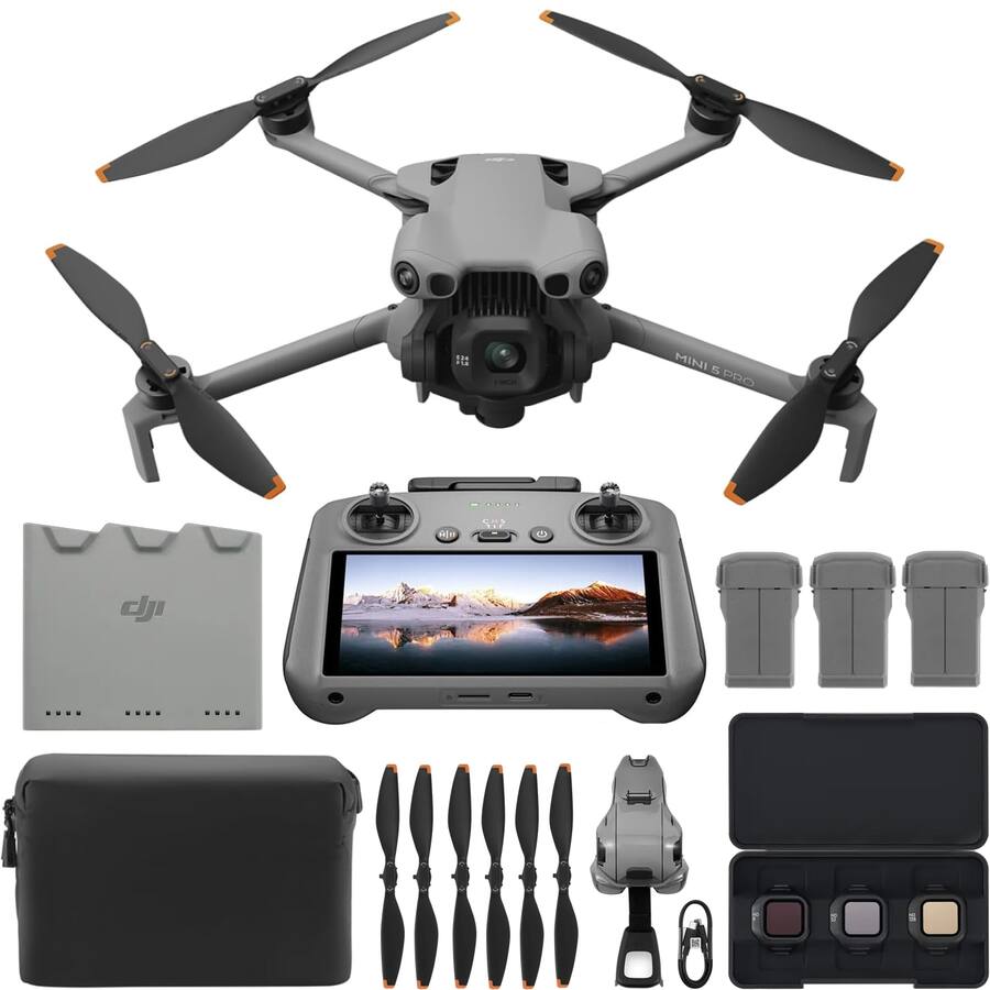 Batterie Intelligente DJI Mini 5 Pro Plus - 4680 MAh - Autonomie Jusqu'à 52 Min