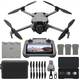 DJI - Mini 5 Pro Drone Fly More Combo Plus (DJI RC 2) - Gray