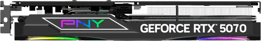 A PNY GeForce RTX 5070.