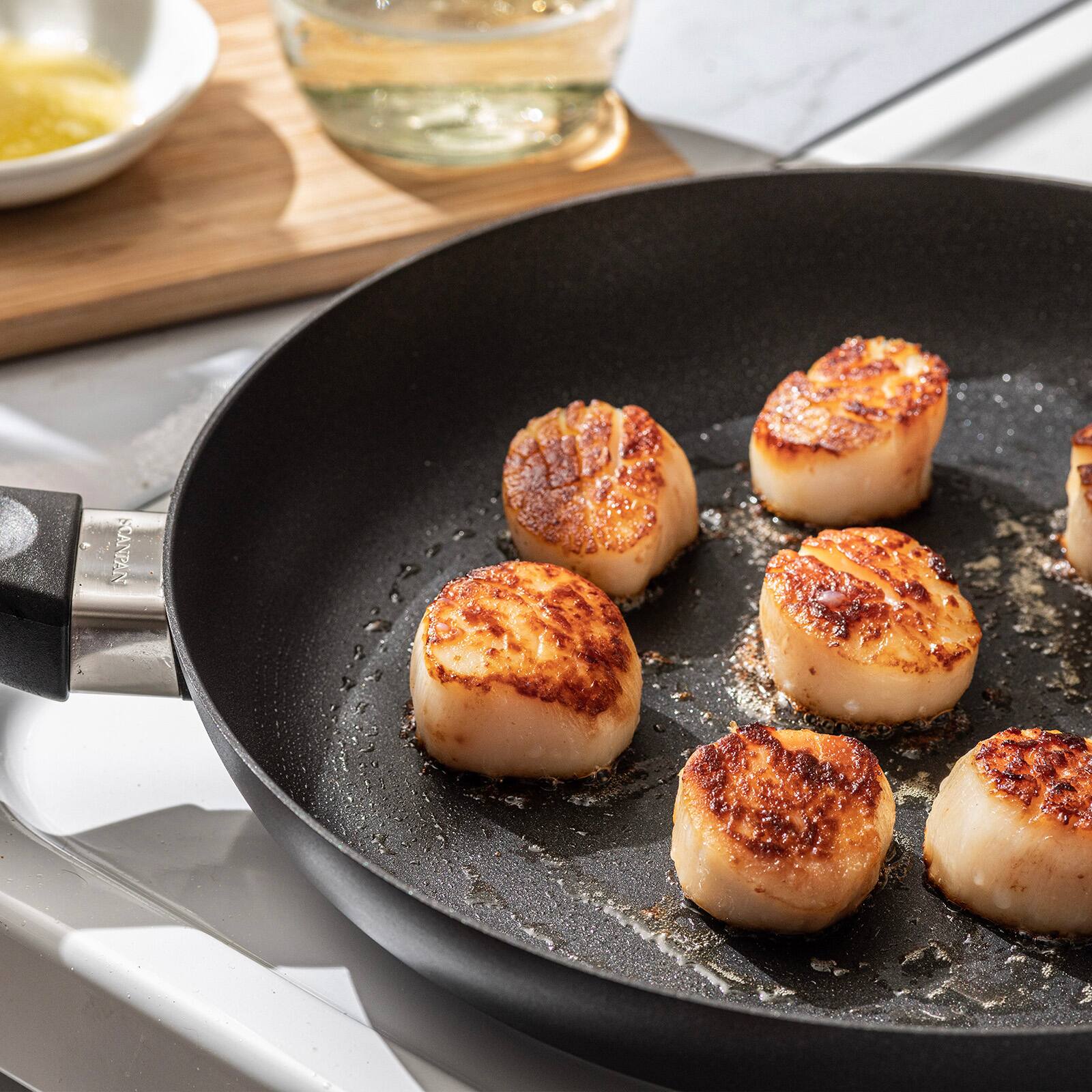 Alt View 1. Scanpan - Classic 8-Inch Nonstick Fry Pan - Black.