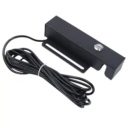 Front. Stock Preferred - Automatic Electric Gate Lock 12–24V for Swing Gate Opener System - Black.