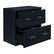 Alt View 14. OSP Home Furnishings - Alpine 2-Drawer Lateral File with Lockdowel Fastening System - Black.