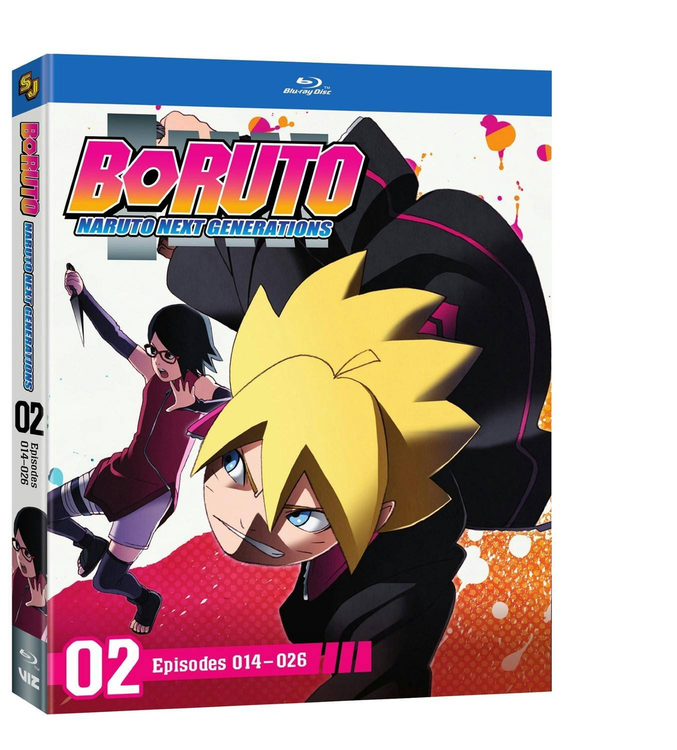 Angle. Boruto: Naruto Next Generations Set 2   - BLU-RAY.