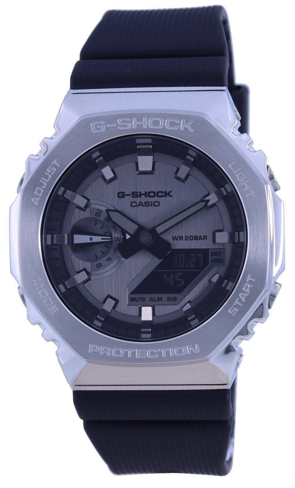 Casio G SHOCK Metal Covered Analog Digital Quartz GM 2100 1A Mens