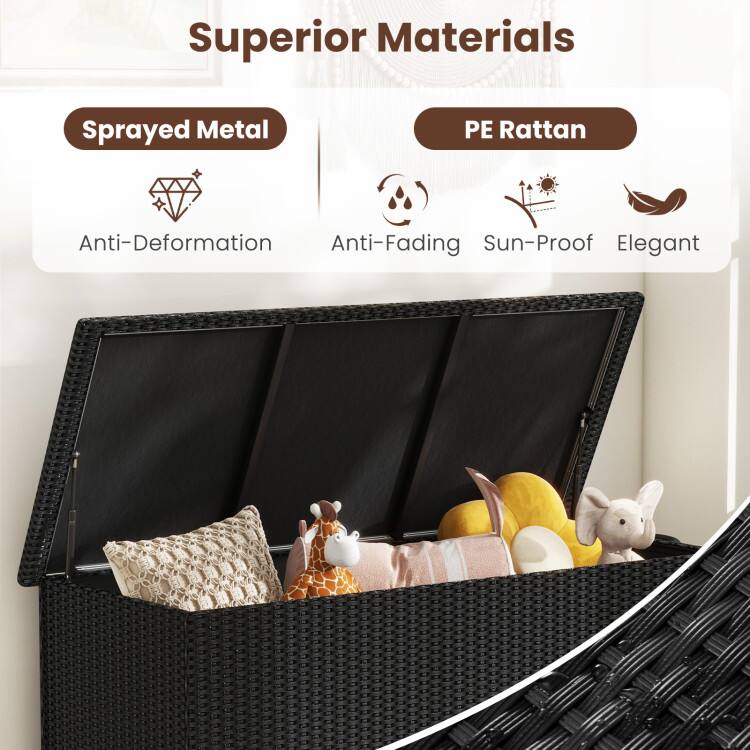 Superior Materials  
Sprayed Metal  
PE Rattan  
Anti-Deformation  
Anti-Fading  
Sun-Proof  
Elegant
