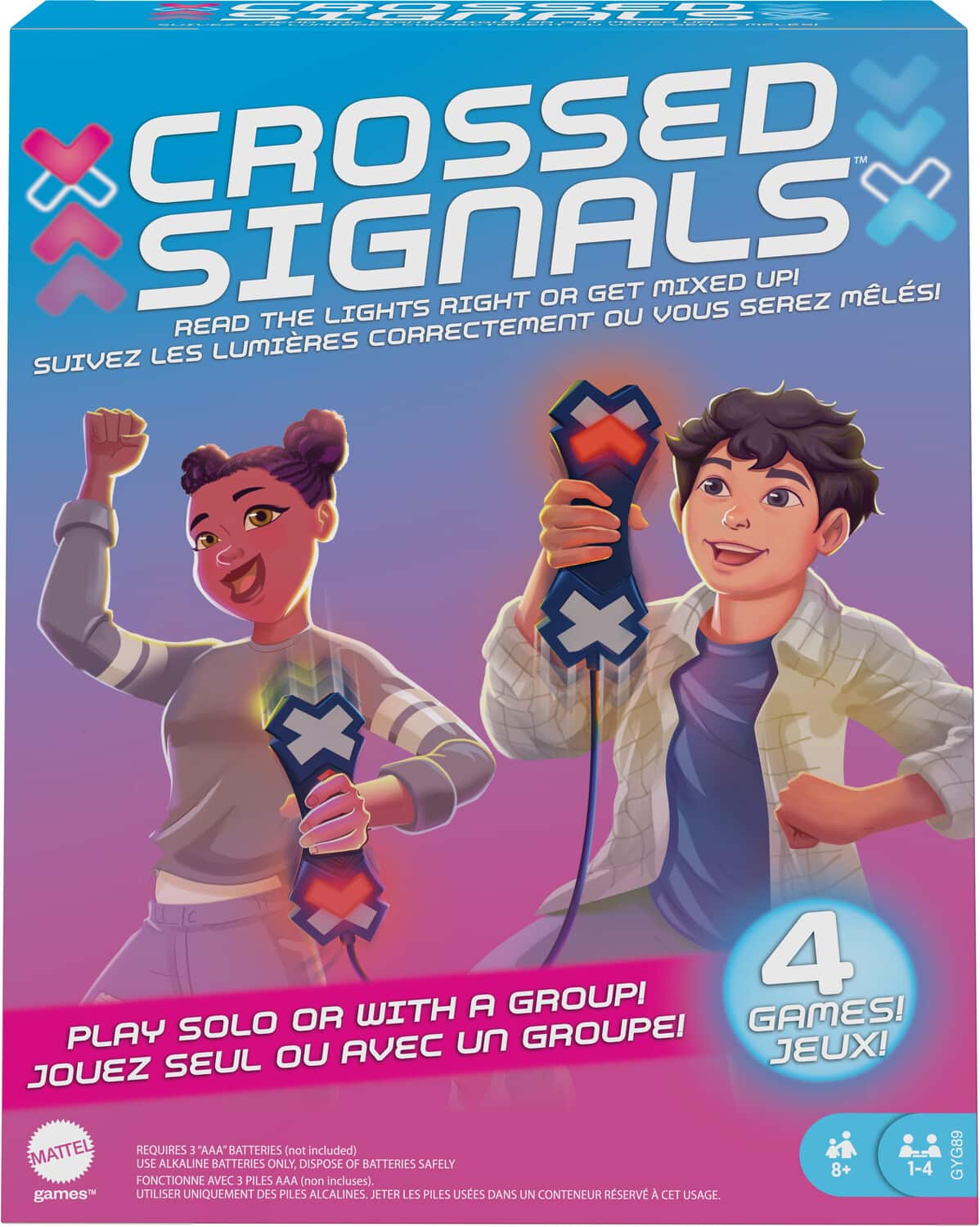 Mattel - Games - Crossed Signals Game - GAMES (MISC) - Multicolor