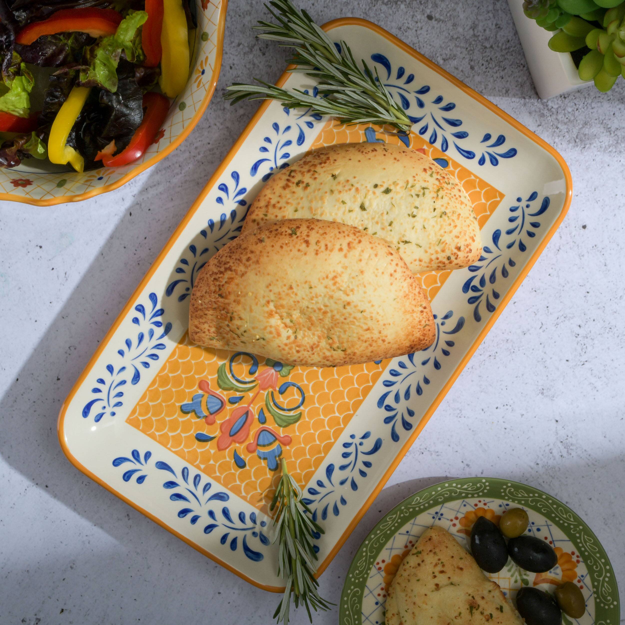 Alt View 8. Laurie Gates - Laurie Gates Hand Painted Tierra Stoneware Serving Platter - Multi.