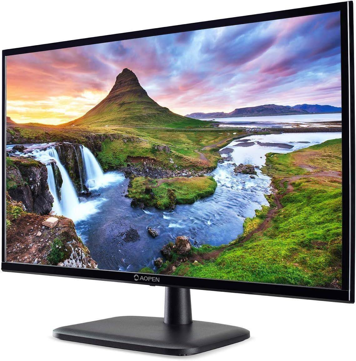 Angle. Acer - AOPEN 22CV1Q - 21.5" Monitor FullHD 1920x1080 100Hz 16:9 VA 1ms 250Nit HDMI VGA - Black.