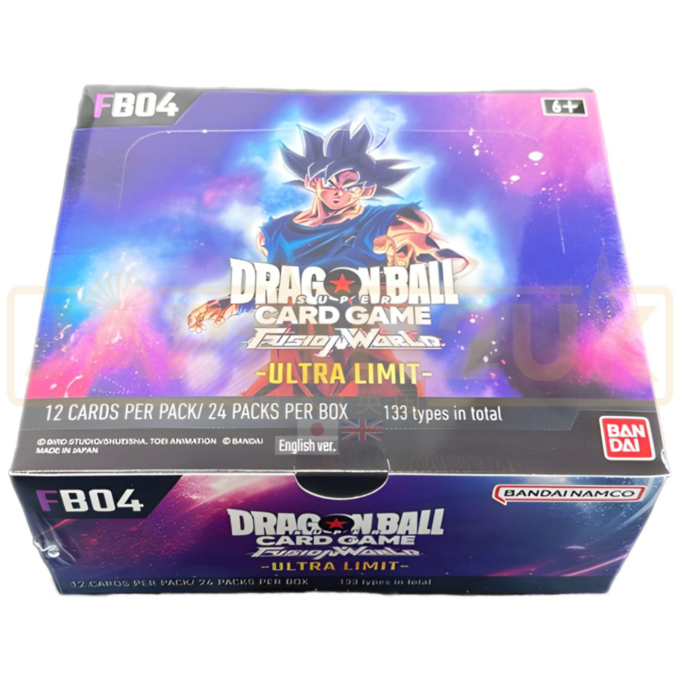 Bandai Dragon Ball Super TCG: Fusion World Ultra Limit Booster Box