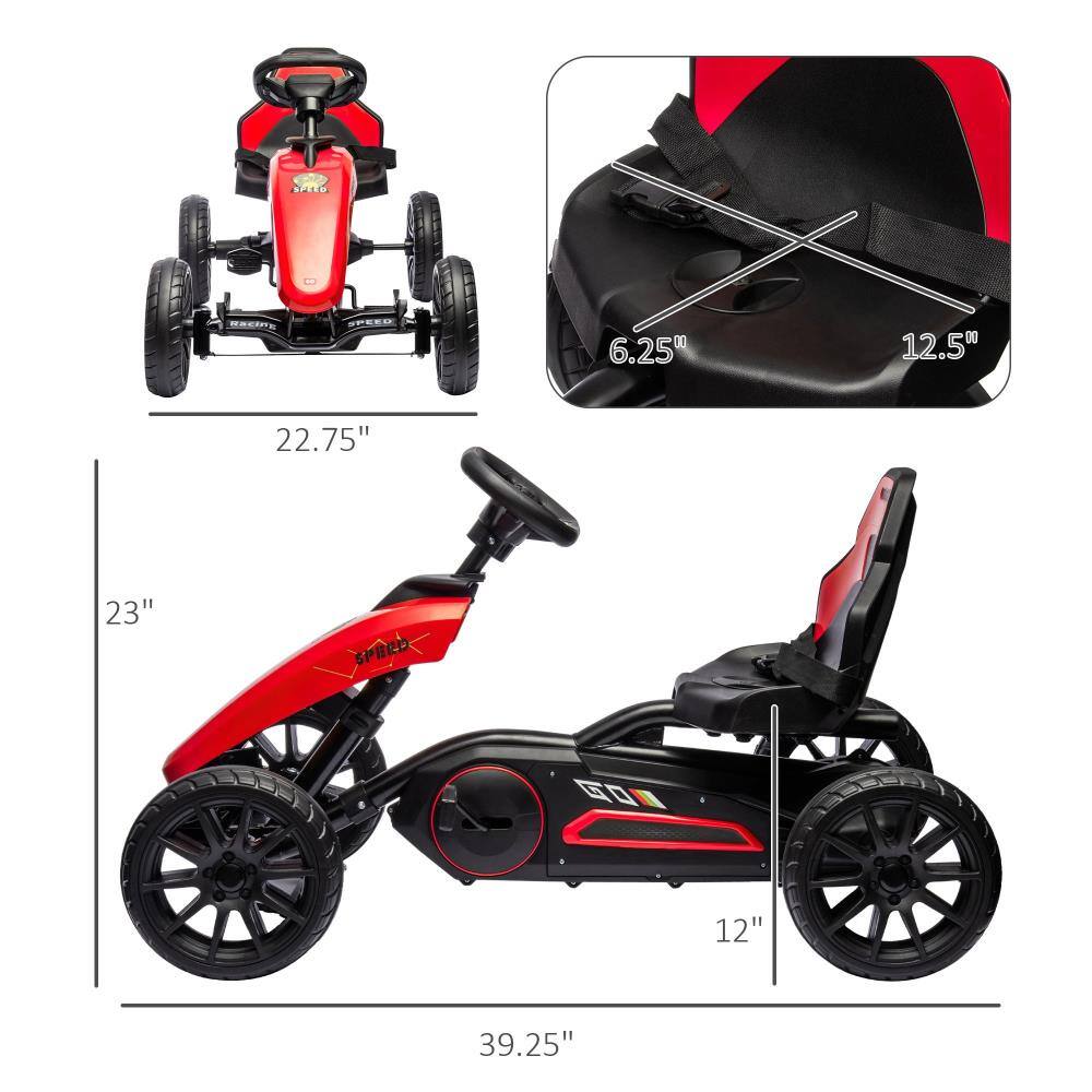 - Width: 22.75"
- Height: 23"
- Length: 39.25"
- Seat Width: 12.5"
- Seat Depth: 6.25"
- Seat Height: 12"
