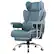 Front. GTPlayer - 400lbs Heavy Duty Gaming Chair Fabric Comfortable Ergonomic Computer Chair with Soft Armrests,Blue - Blue.
