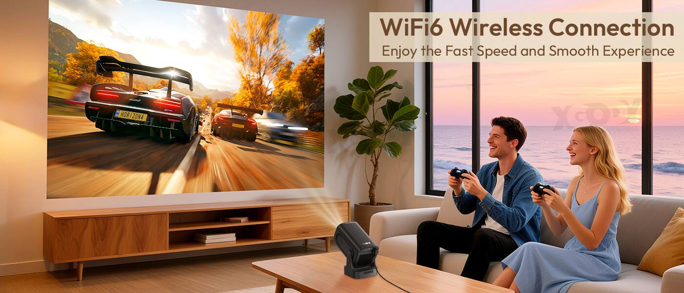 WiFi6 Wireless Connection  
Enjoy the Fast Speed and Smooth Experience