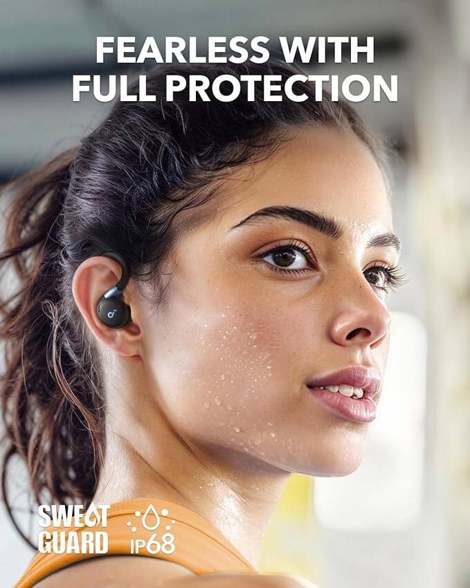 FEARLESS WITH FULL PROTECTION

SWEAT GUARD IP68