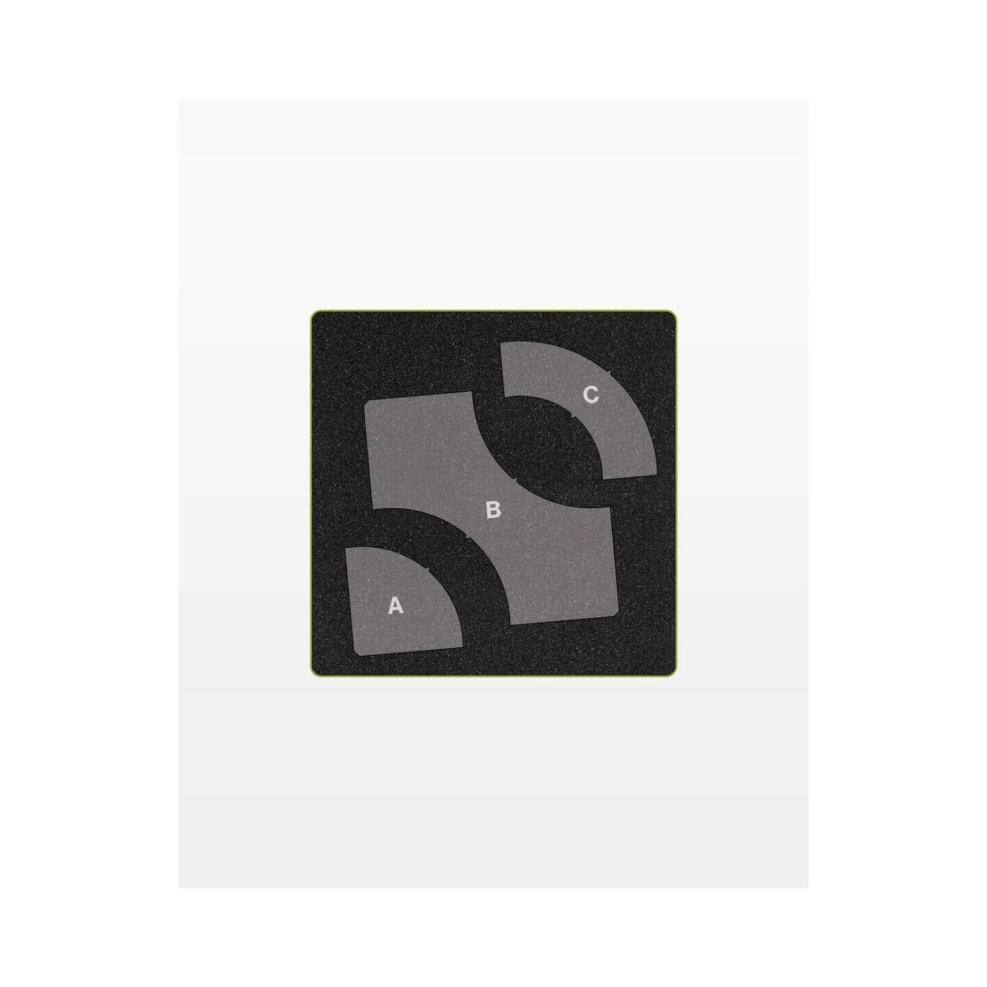 Left. AccuQuilt - GO! Signature Circles-6 Finished Die - Multicolor.