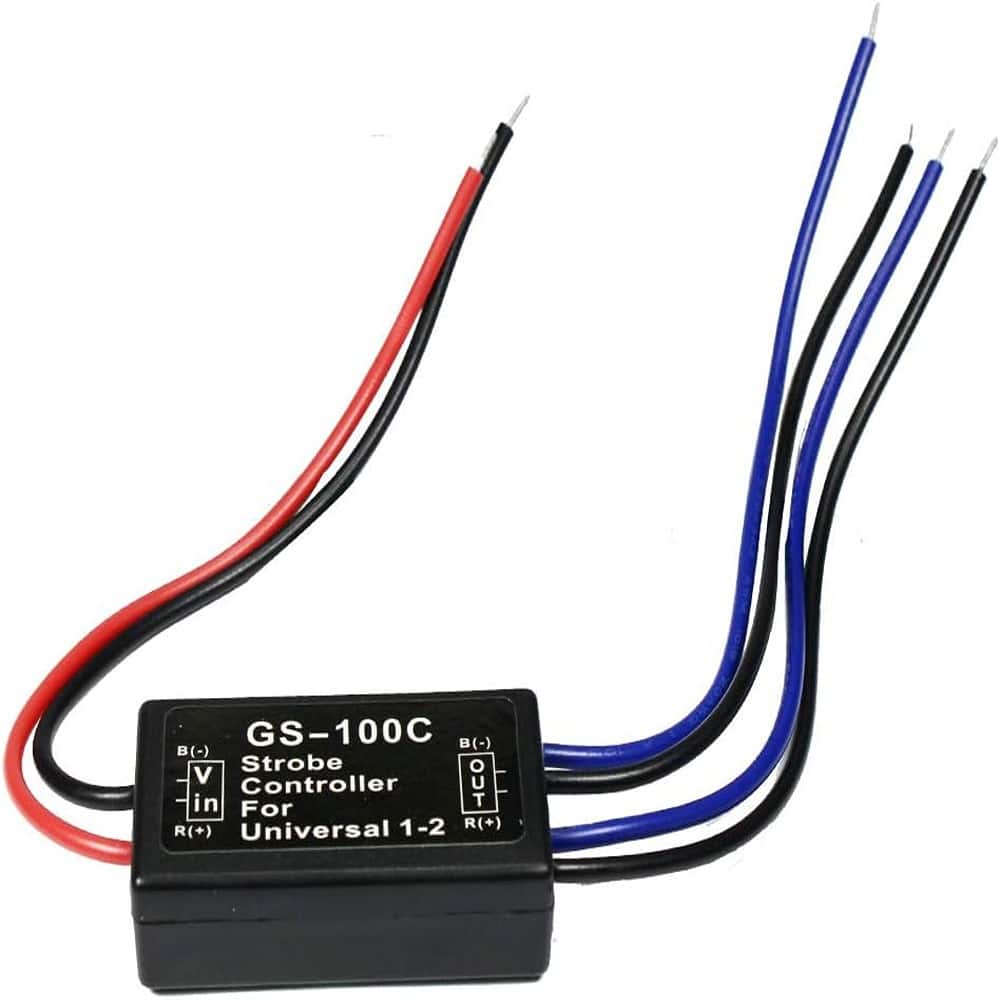 ACJPR - 12V GS-100C Flash Strobe Controller for LED Brake Tail Stop Light