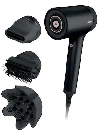 Front. Shark - SHARK HD125CO 2-in-1 Concentrator Hair Blow Dryer HyperAir.