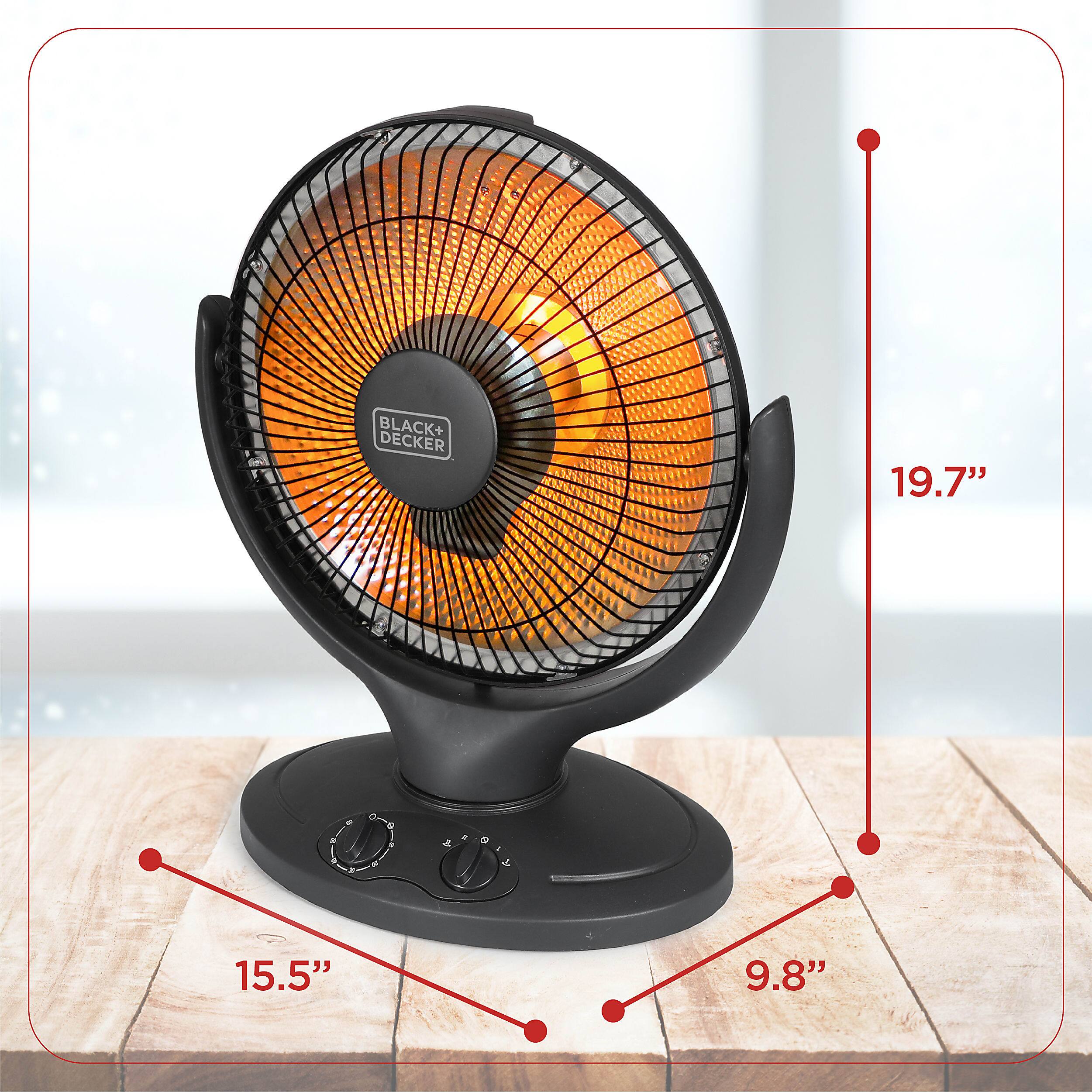BLACK+ DECKER 19.7" 15.5" 9.8"