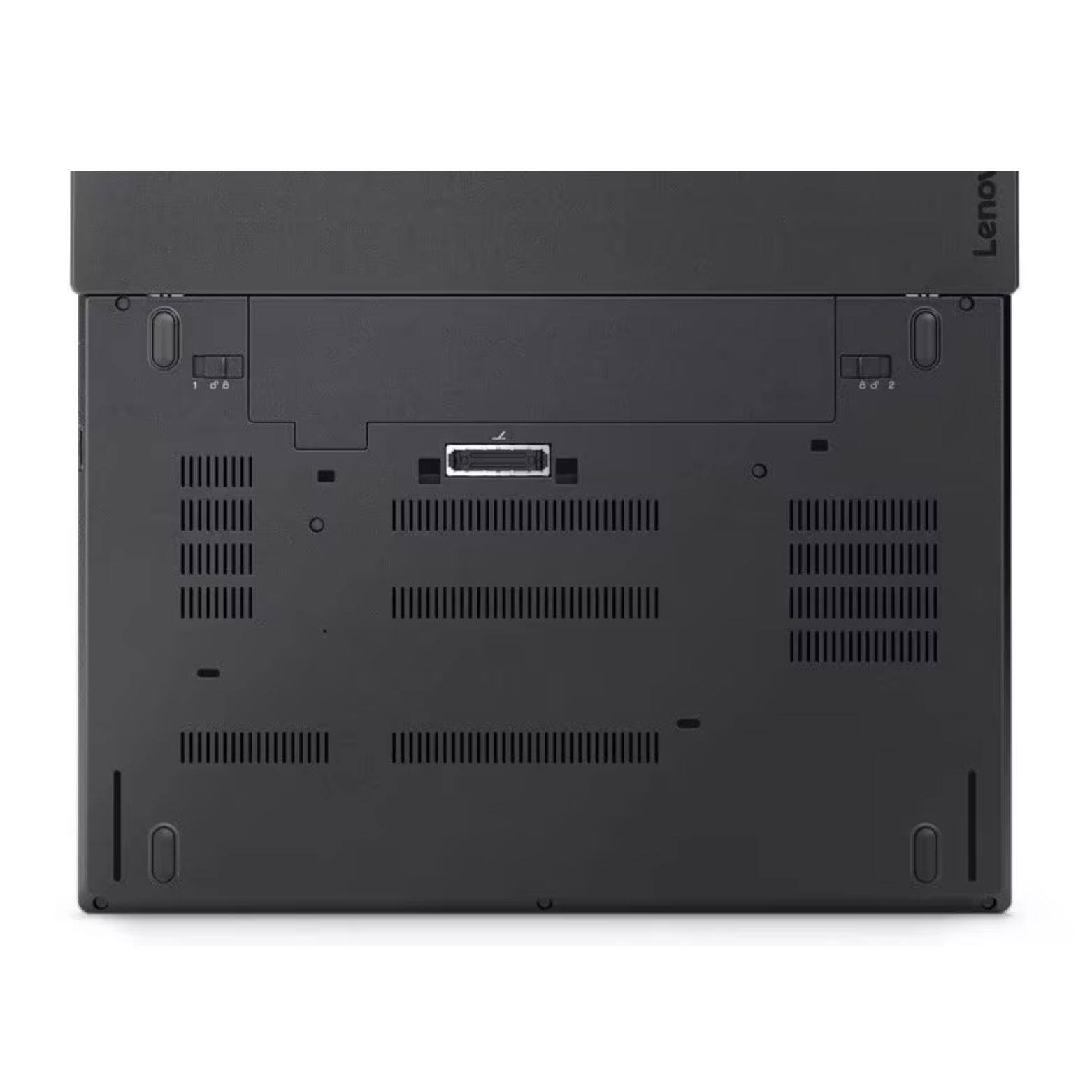 Alt View 5. Lenovo - ThinkPad T470 14" FHD Touch Intel Core i5-7300U 2.60 GHz up to 3.50 GHz 8GB DDR4 256GB SSD Windows 11 Pro Laptop - Black.