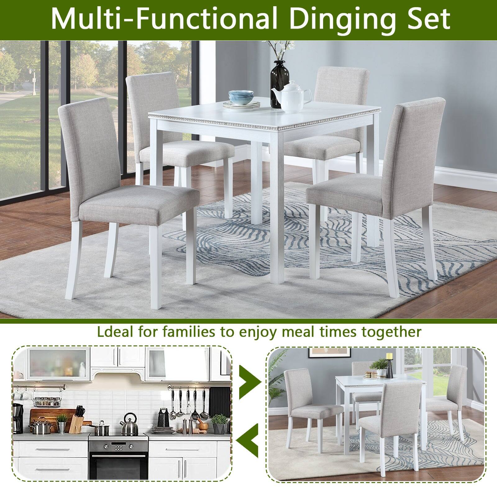 Multi-Functional Dining Set

Ideal for families to enjoy meal times together