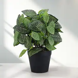 Oumilen - Decor for Plants Fake Green Plant Long-Lasting Artificial Plant for Room and Office