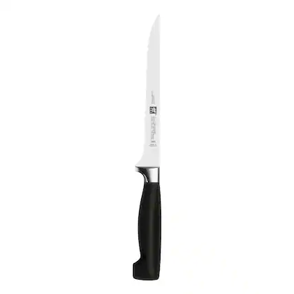 Front. ZWILLING - ZWILLING Four Star 7-inch Fillet Knife - Stainless Steel.