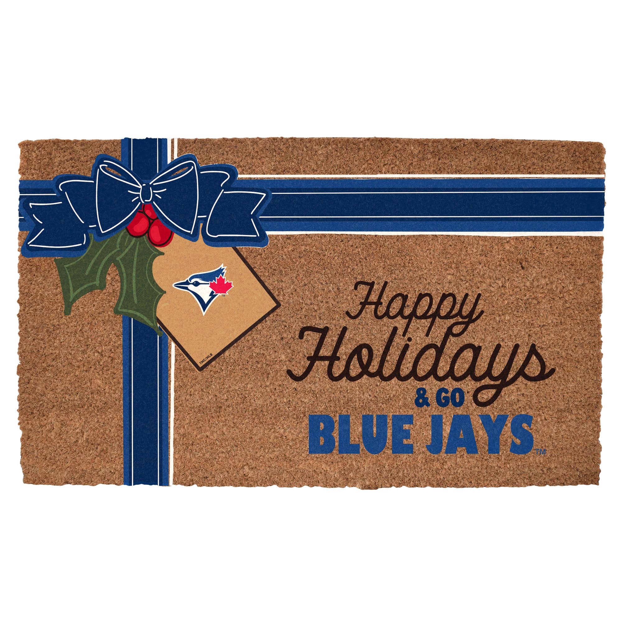 "The Memory Company - Toronto Blue Jays 20"" x 30"" Holiday Gift Wrap Coir Door Mat - Multicolor" price history on PriceWatchPro