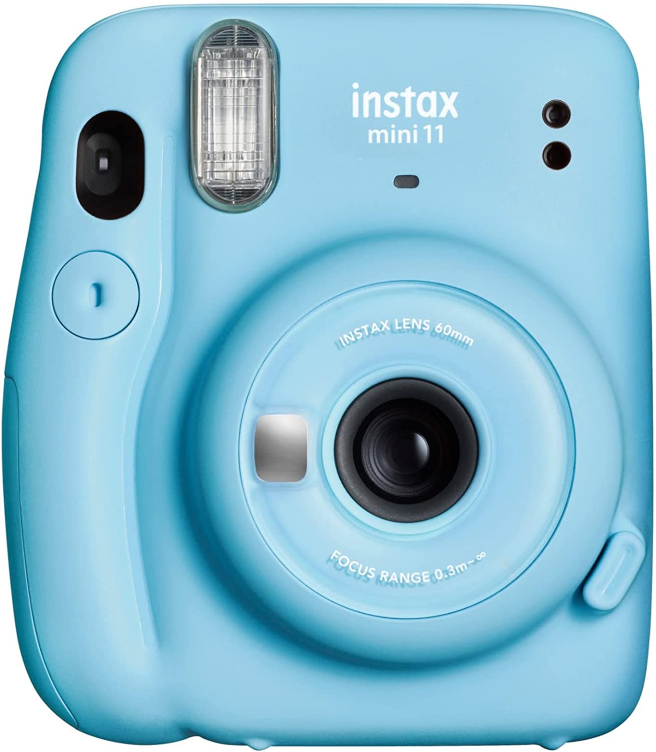 instax mini 11  
LENS INSTAX 60mm  
FOCUS RANGE 0.3m~∞