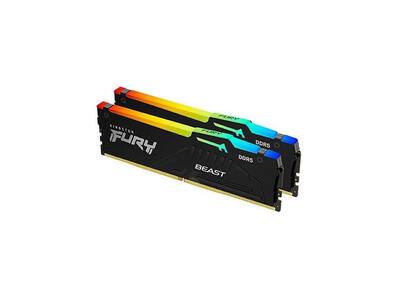 Kingston FURY Beast 32GB DDR5 6000MHz RAM (2x16GB) Model Kingston FURY Beast 32GB DDR5 6000MHz RAM (2x16GB) Model