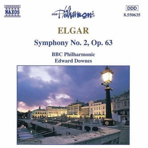 NAXOS  
001  
Philharmonic  
ELGAR  
Symphony No. 2, Op. 63  
BBC Philharmonic  
Edward Downes  
DDD  
8.550635