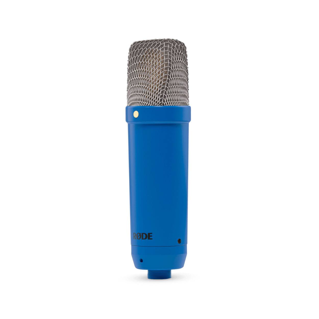 Left. RODE - Rode NT1 Signature Series Studio Condenser Microphone (Cobalt).
