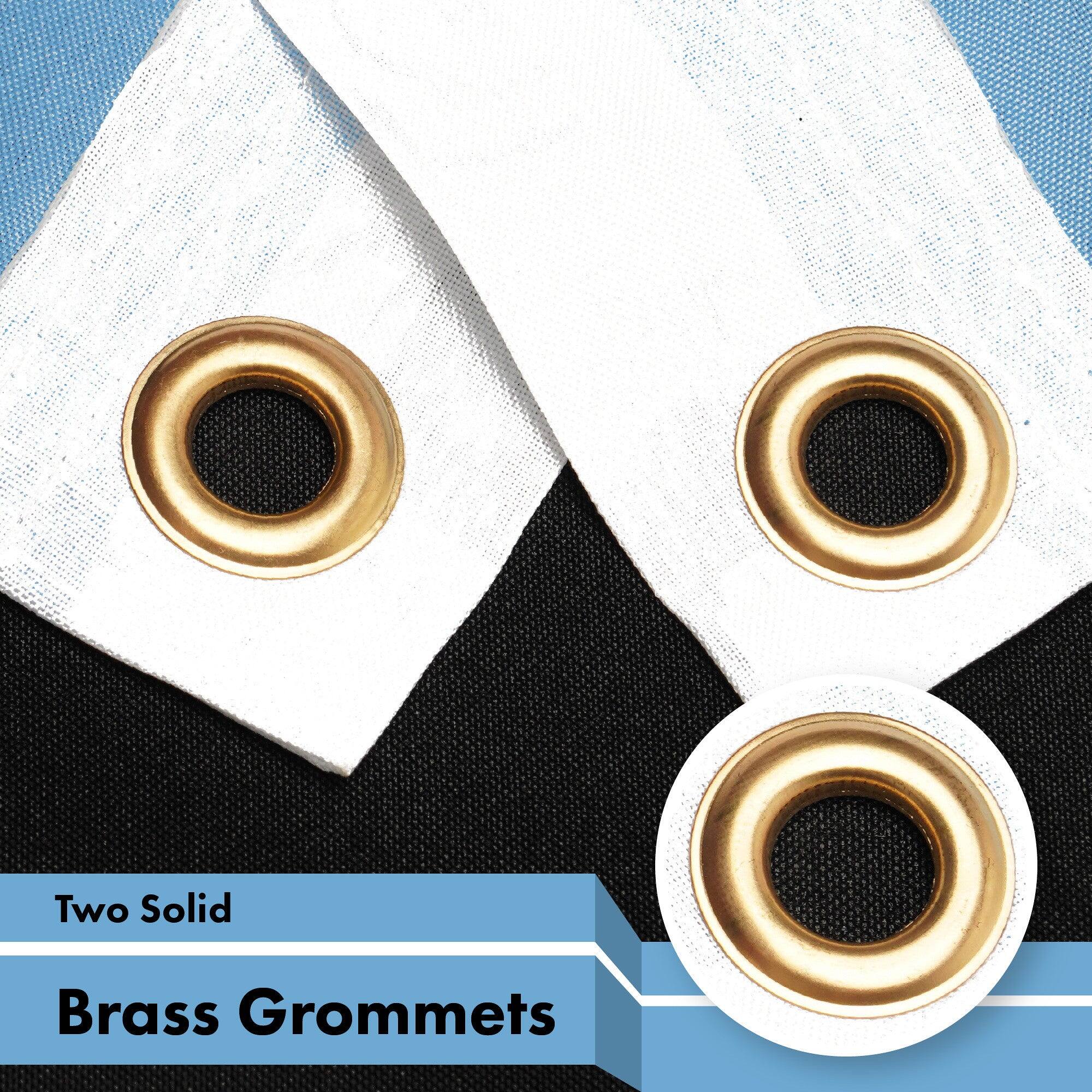 Two Solid Brass Grommets