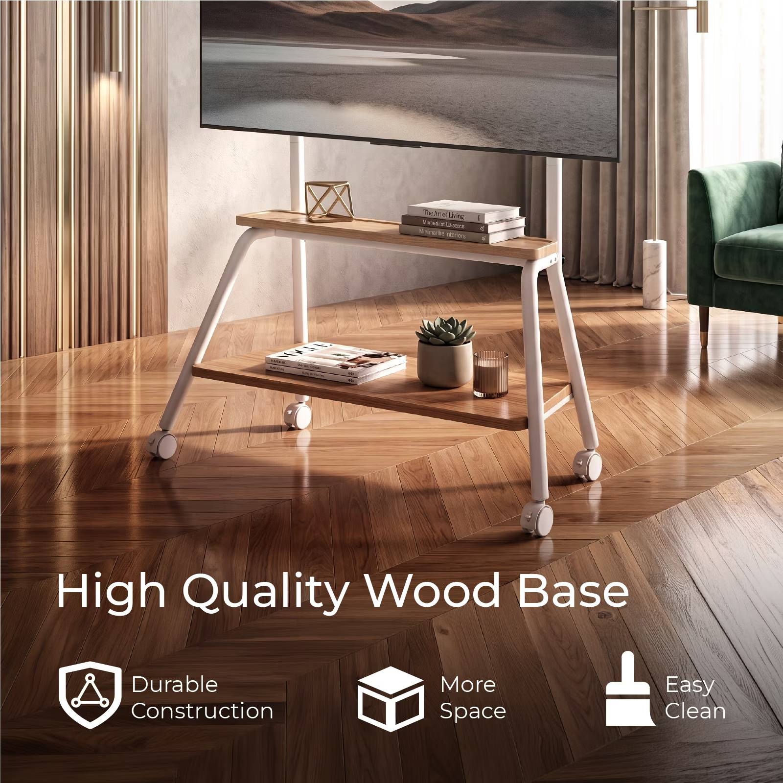 TheAr Living Iven 20%  
NOGUE  
High Quality Wood Base  
Durable Construction  
More Space  
Easy Clean