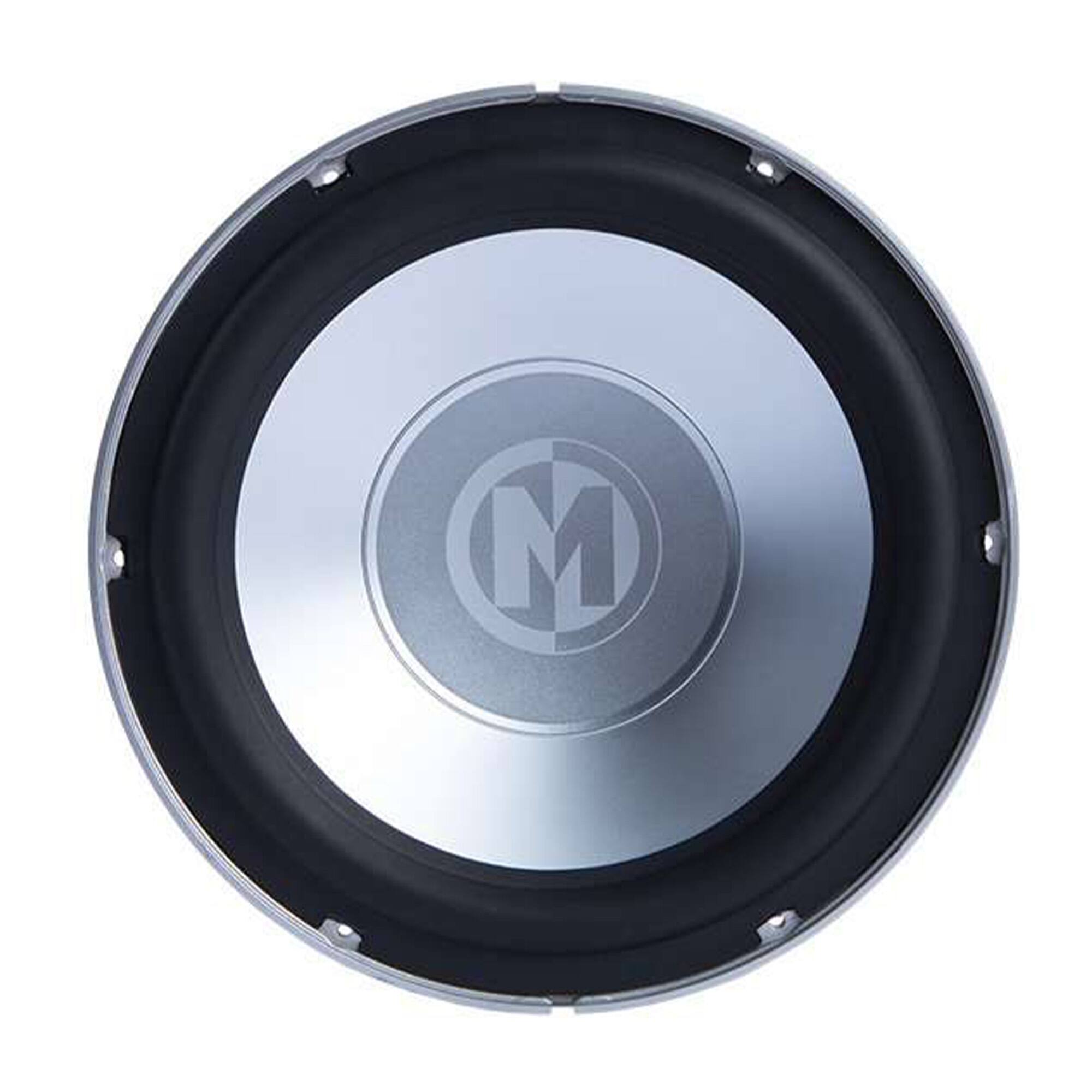 Alt View 1. Memphis Car Audio - Memphis Audio MM1024 10" Marine Subwoofer with Integrated RGB LEDs and 2 or 4 Ohm Selectable Impedance - Black/Gray.