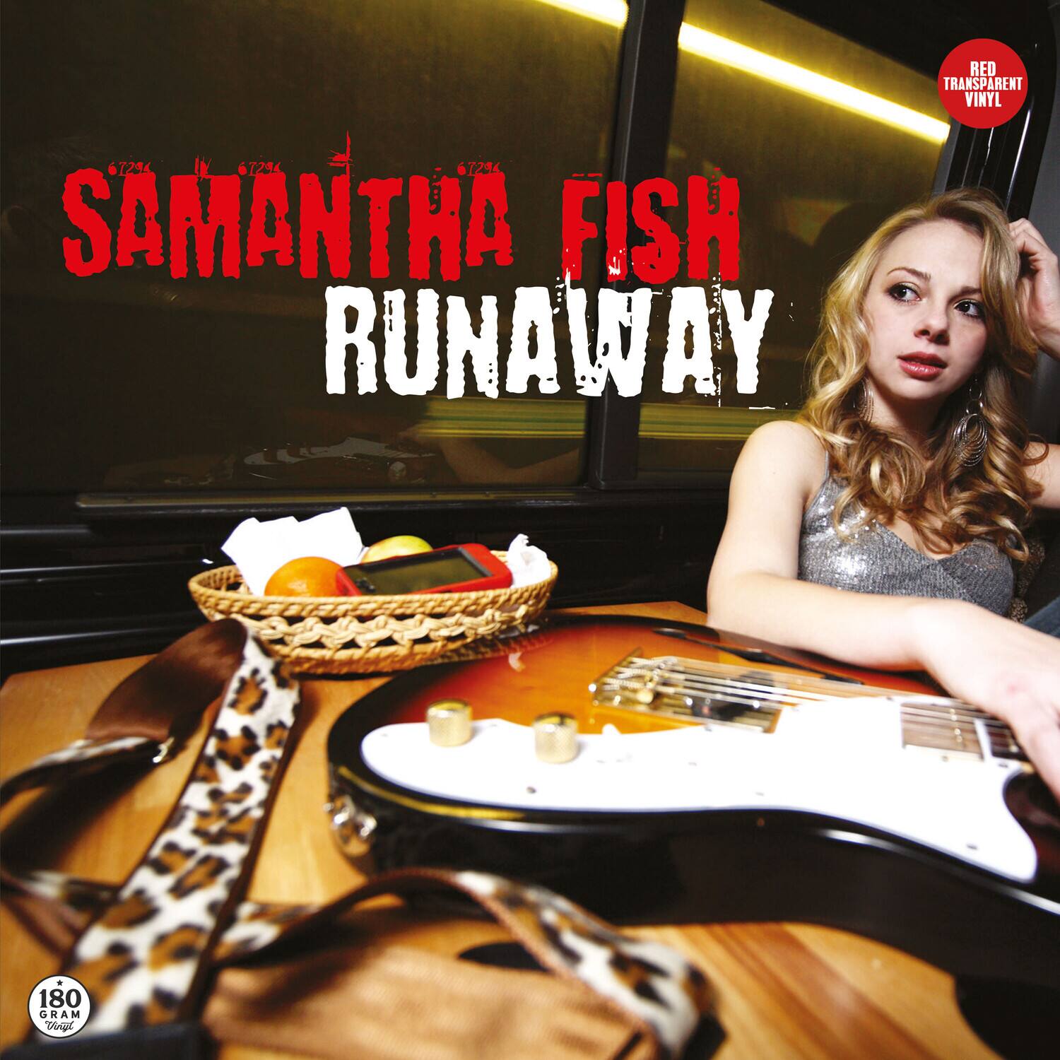 67246 IN 67244  
67244 SAMANTHA FISH RUNAWAY  
RED TRANSPARENT VINYL  
180 GRAM VINYL