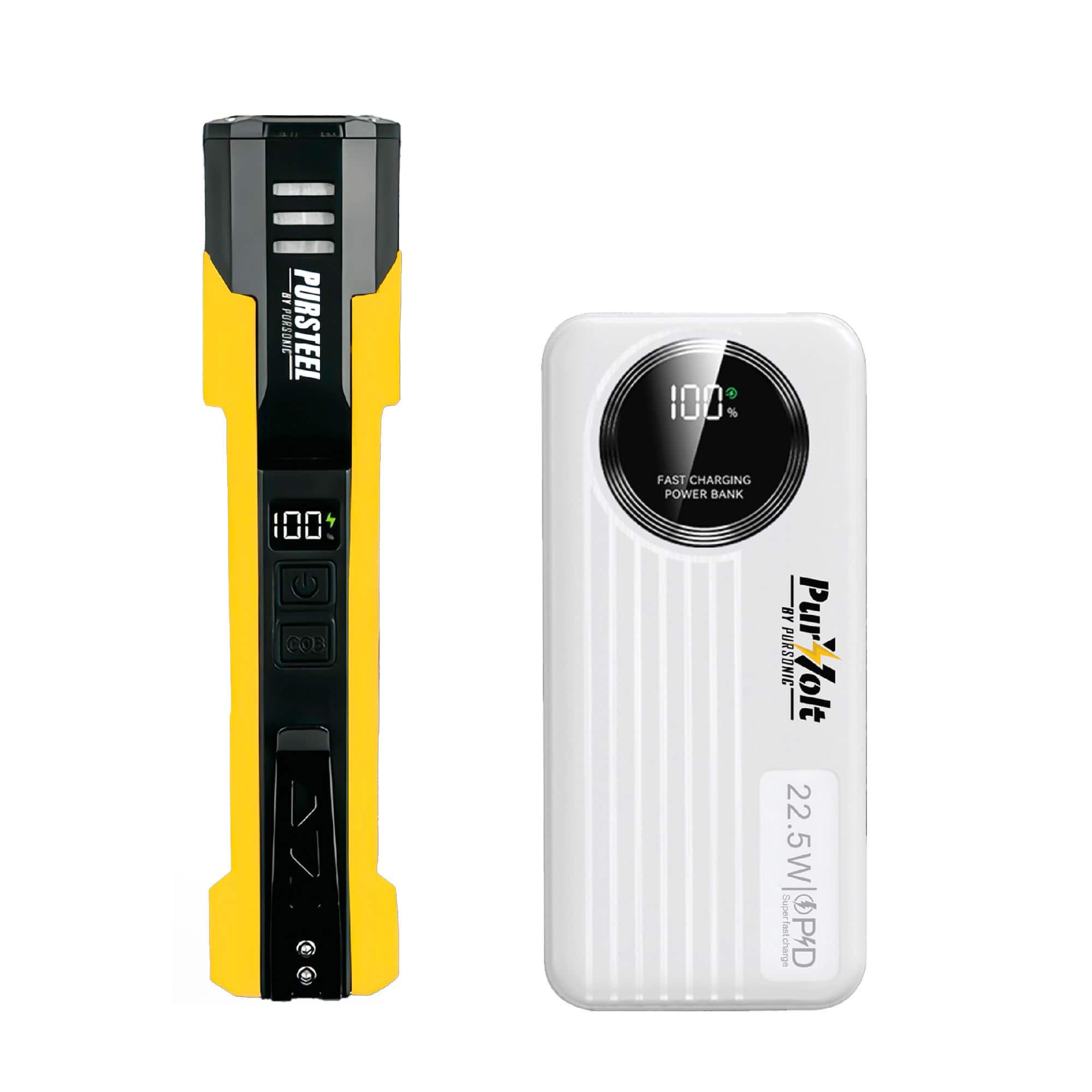 Pursonic - Emergency Prep Bundle: Power and Light for Any Situation