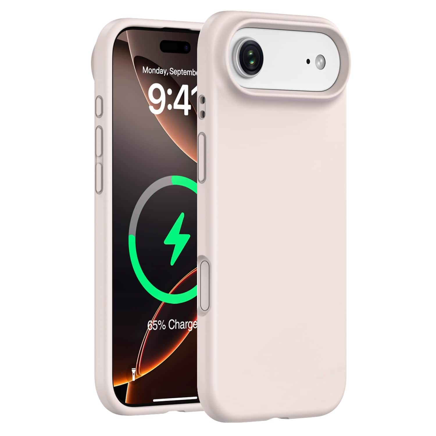 SaharaCase - Apple iPhone Air Silicone Case | Compatible with Magsafe | Smooth Finish | Venture Series - Desert Rose