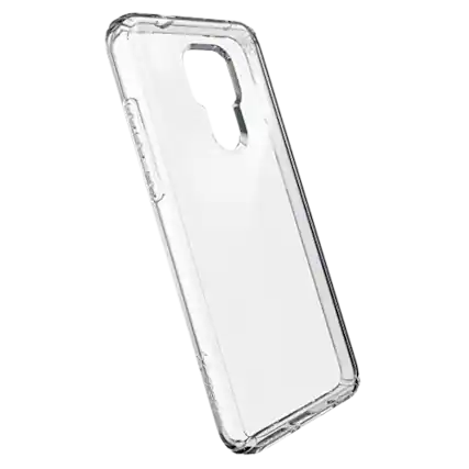 Front. Speck - Speck Presidio ExoTech Clear Case - moto g PLAY - Clear.