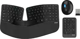 Incase - Sculpt Ergonomic Desktop EN Layout Designed by Microsoft - Black