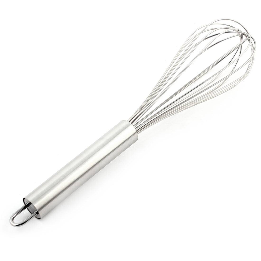 Left. Giantpower - Stainless Steel Manual Handheld Egg Cream Mixing Mixer Beater Whisk - Sliver.