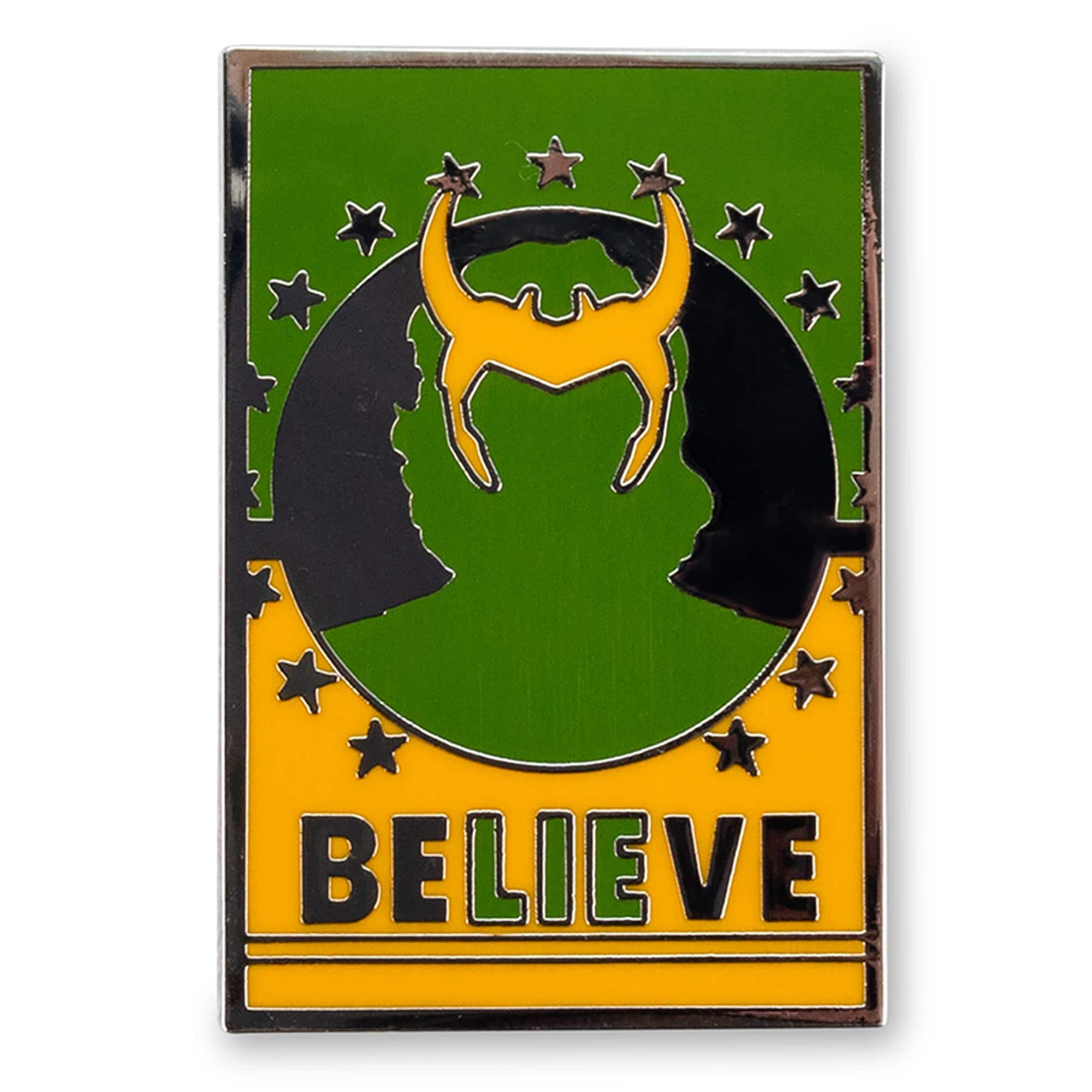 Marvel - Studios Loki "Believe" Limited Edition Enamel Pin | SDCC 2022 Exclusive - Black