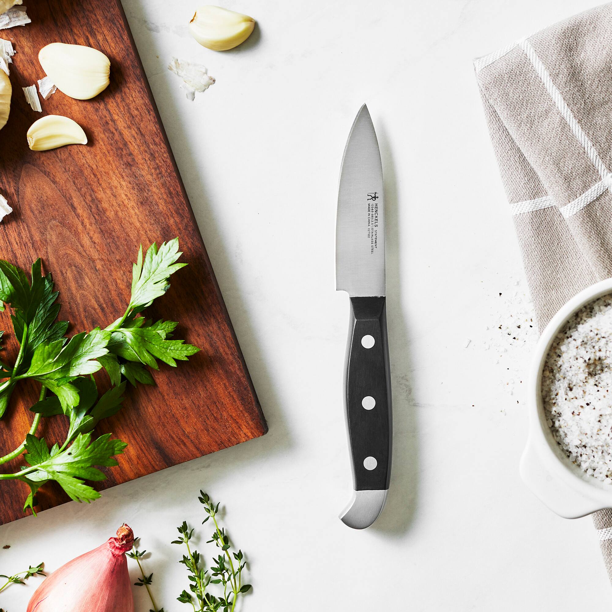 Alt View 3. Henckels - Henckels Statement 3-inch Paring Knife - Black.