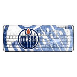Keyscaper - Edmonton Oilers Ice Tilt Wireless Keyboard - Multicolor