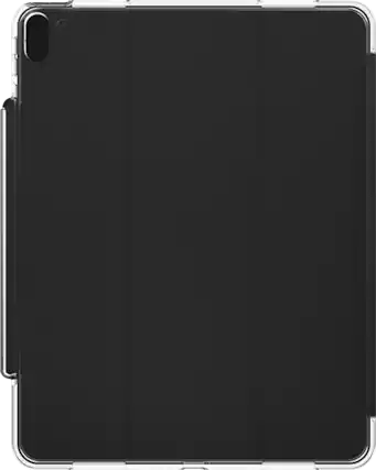Front. ZAGG - Zagg Crystal Palace Folio Black Case - iPad Air 13-inch (2024) - Black.