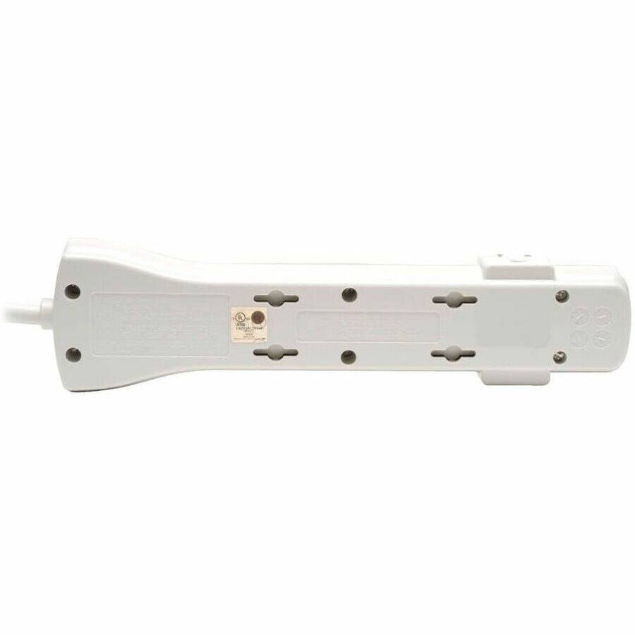 Alt View 1. Tripp Lite - Eaton Tripp Lite Series Protect It! 7-Outlet Surge Protector, 12 ft. (3.66 m) Cord, 1080 Joules, Fax/Modem Protection - Unknown.