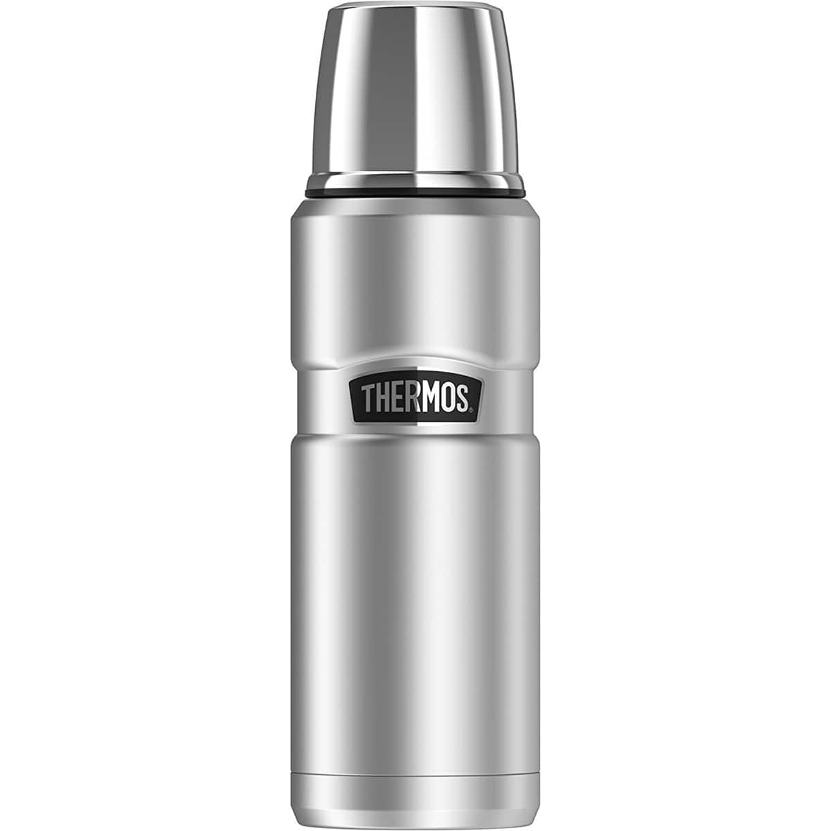 Thermos - 16 oz. Stainless King Vacuum Insulated Compact Bottle - Matte - Silver