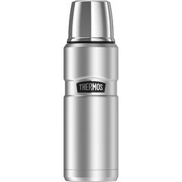 Thermos - 16 oz. Stainless King Vacuum Insulated Compact Bottle - Matte - Silver