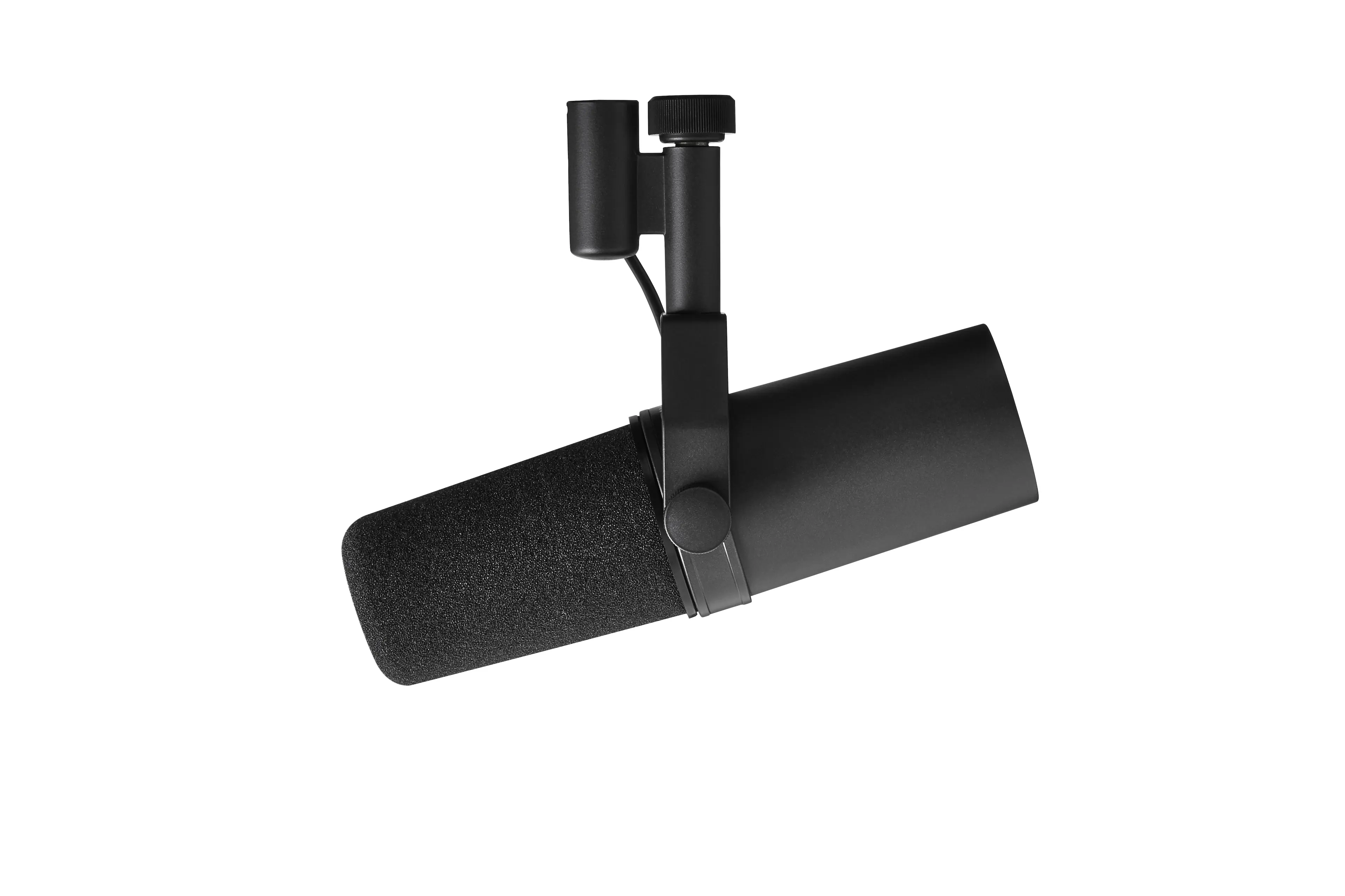 Front. Shure - SM7B Cardioid Dynamic Vocal Microphone.