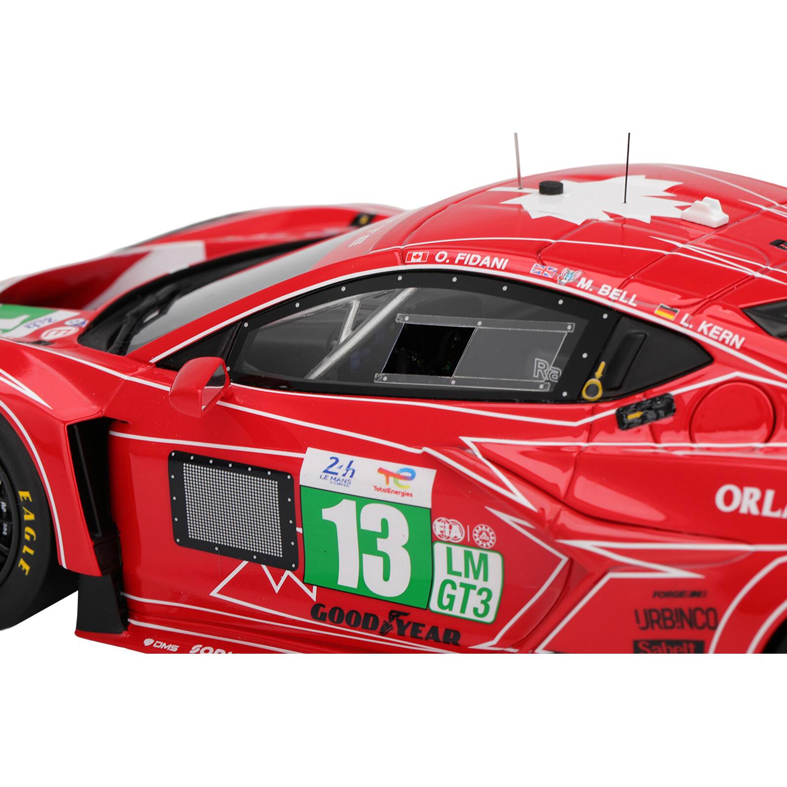 1 O. FIDANI 5 M. BELL R@ L. KERN A E EAGLE OMS SOC LA 2h Le Mans TobulEnergies 13 GT3 LM GOOD YEAR ORL FORGEN URBINCO Sahelt